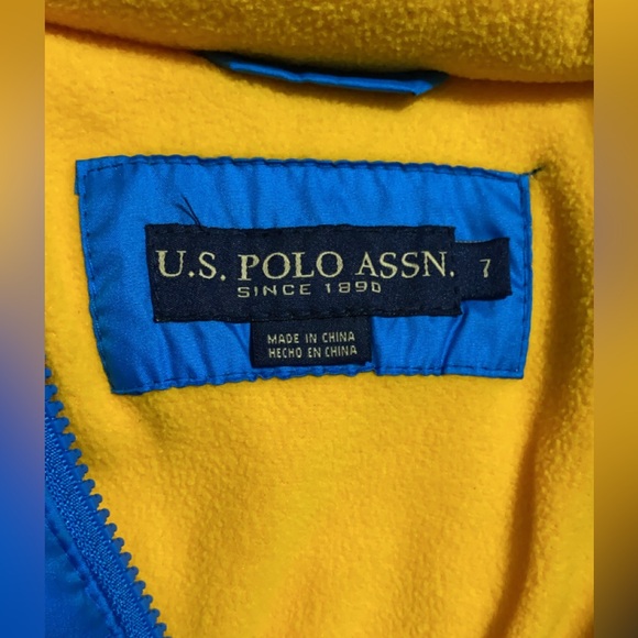 U.S. Polo Association Boys Puffer Jacket - Picture 2 of 8